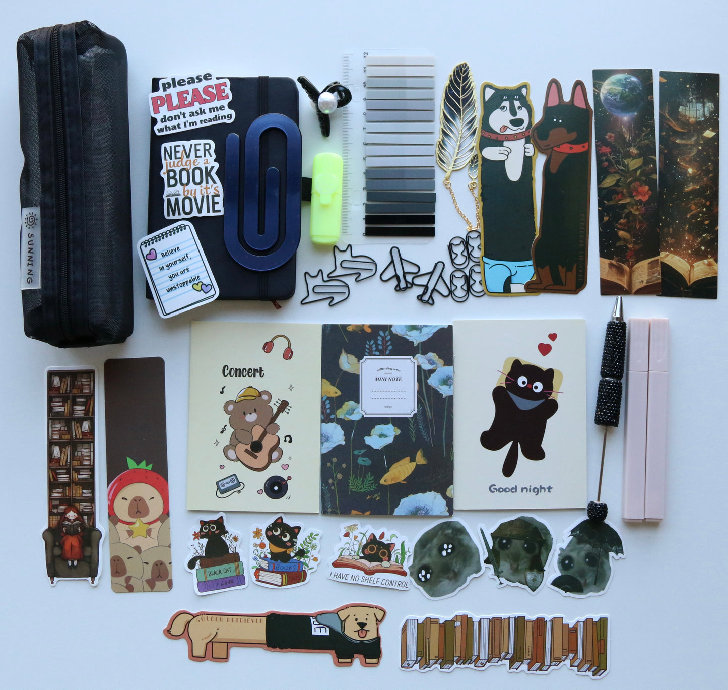 DARK GLOW 🖤 BOOKISH BUNDLE