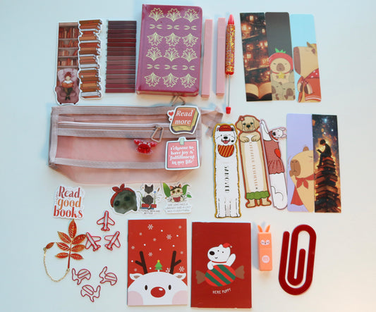 Exclusive Red Christmas 🎅🏼🎄 BOOKISH BUNDLE