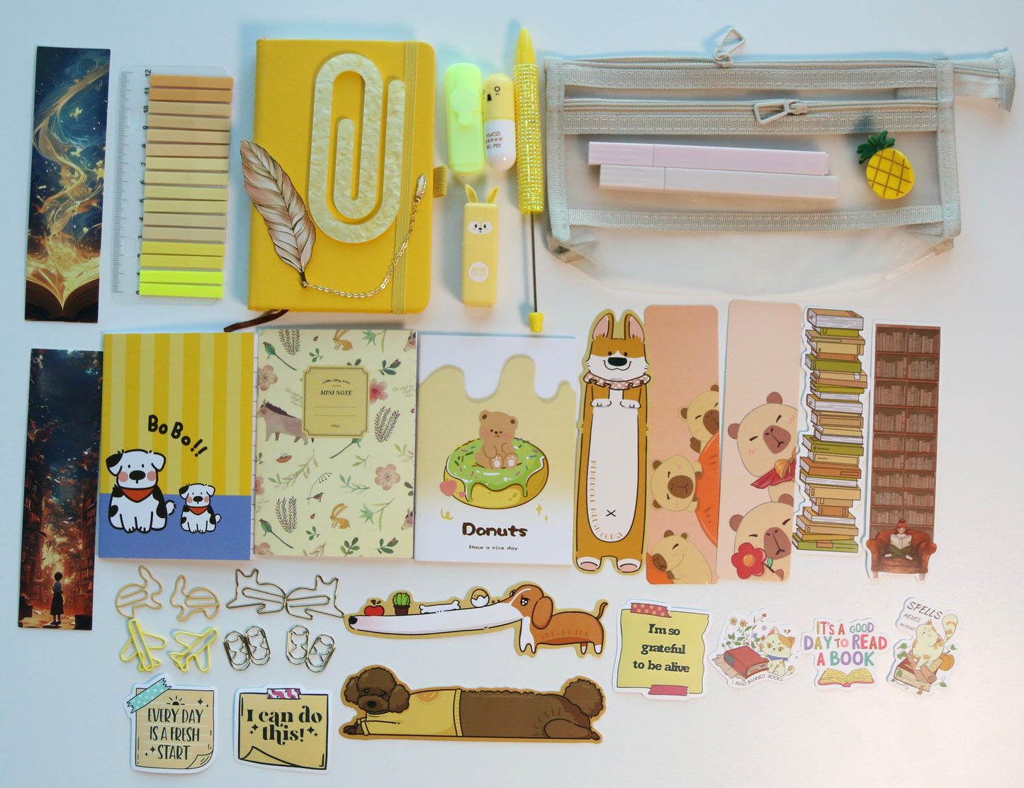 SUN GLOW 💛 BOOKISH BUNDLE