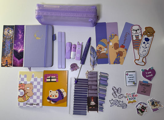 LAVENDER🪻💜 BOOKISH BUNDLE